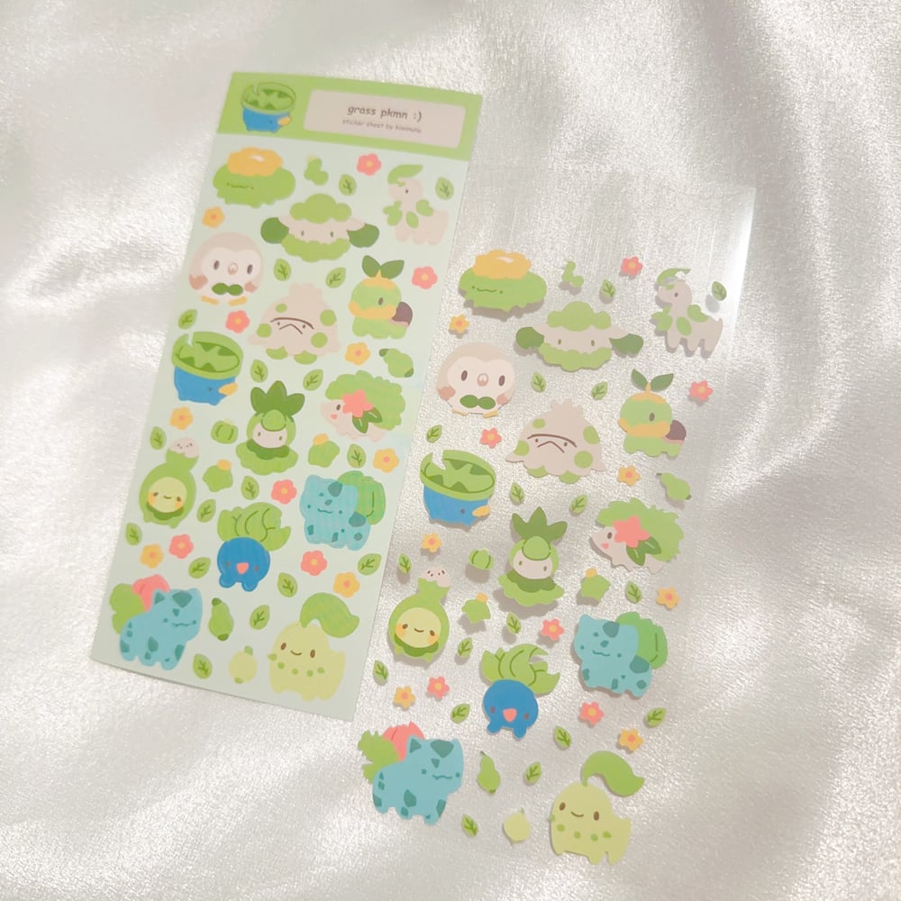 Image of Grass PK Deco Sheet