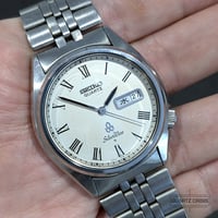 Image 4 of 1977 Seiko Silverwave JDM Quartz Day-Date Vintage Wristwatch (7546-8010)