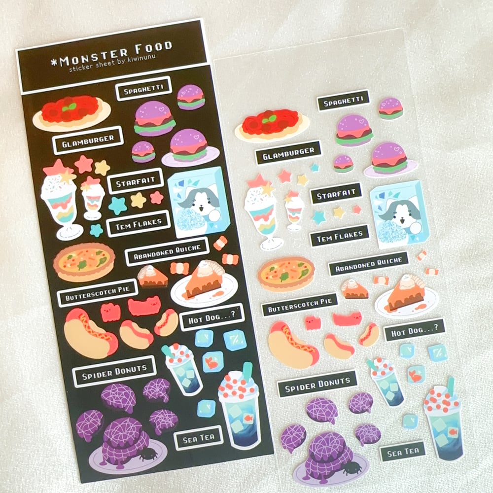 Image of Monster Food Deco Sheet