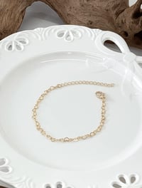 Image 2 of HEART LINKED BRACELET