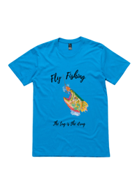 Image 1 of Fly fishing tee - PRE ORDER (2)