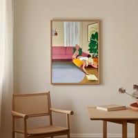 Image 2 of Lazy book - original painting