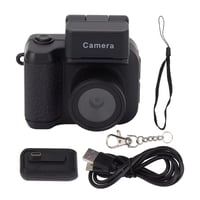 Small Digital Camera LED Flash Light Portable 1080P LCD Screen Vintage Small Camera High Resolution 
