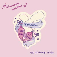 Image 4 of girlhood dreams sticker sheet