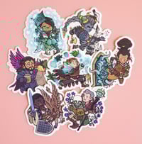 Image 1 of DAV Companions - Transparent Stickers