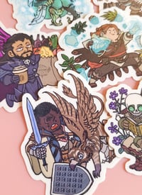 Image 2 of DAV Companions - Transparent Stickers