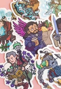 Image 3 of DAV Companions - Transparent Stickers