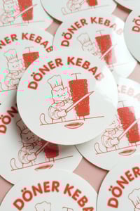 Image 1 of Kebab Chef - Vinyl Sticker