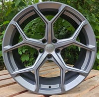 20" RS6 C8 STYLE ALLOY WHEELS FITS AUDI 5X112 ET30 MATT GUNMETAL