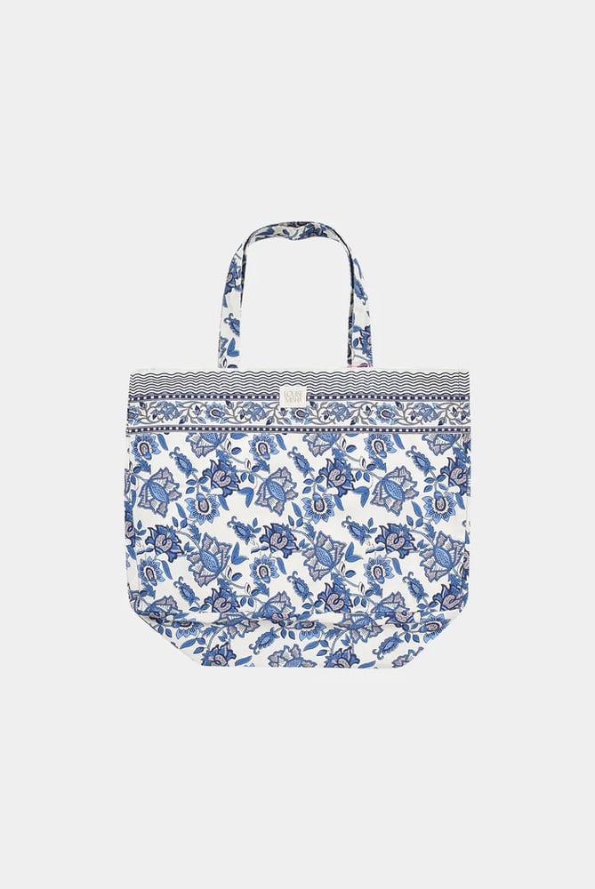 Image of Tote Bag Beverly  Blue Lobelia 