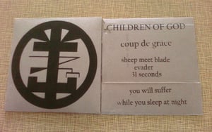 Image of Children Of God "Coup de Grace" 7"