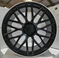 19" C63 S STYLE ALLOY WHEELS FITS MERCEDES 5X112 BLACK MF