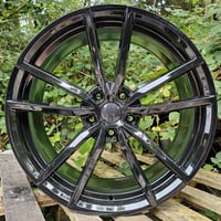 18" PRETORIA STYLE ALLOY WHEELS FITS 5X112 ET45 BLACK