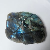 Image 4 of Gold/Silver Turtle Earrings