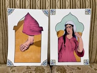 2 x A3 Prints Great Grandmother´s Tattoos by Alqumit Alhamad