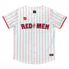 RED MEN (WHITE) - Baseball Jersey