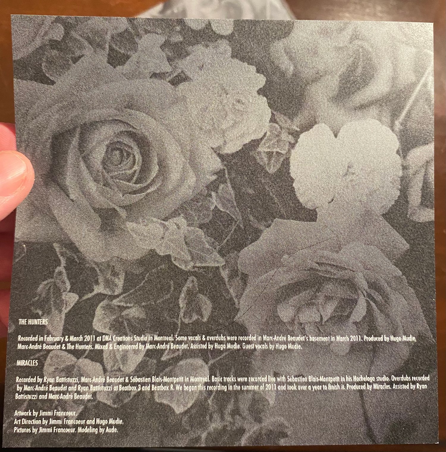 Image of Miracles / The Hunters split 7''