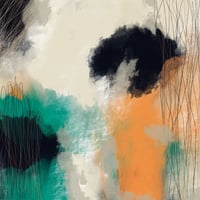 Image 1 of Teal Black & Clementine