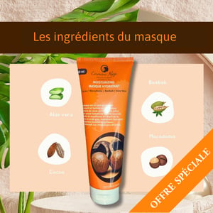 Image of KUNYWA — Masque hydratant cacao & macadamia | 250 ml