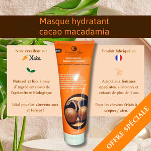 Image of KUNYWA — Masque hydratant cacao & macadamia | 250 ml