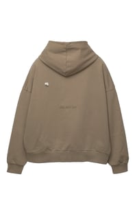 Image 3 of KAKI ZIP UP HOODIE