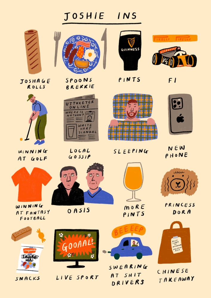 Image of Favourite Things Custom Print