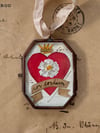 Cor Cordium ~ original collage in locket