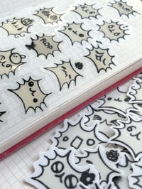 Image 4 of Wierd Thing Matte Sticker set (Matte + Clear available!)
