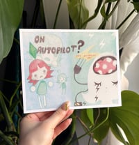 Image 1 of On Autopilot? Matte Print 