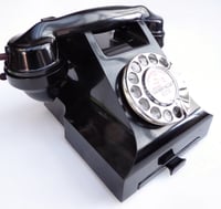 Image 2 of VOIP Ready Black 332 GPO Bakelite Telephone - for all domestic VoIP services. BT Digital Voice, EE, 