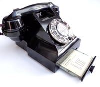 Image 3 of VOIP Ready Black 332 GPO Bakelite Telephone - for all domestic VoIP services. BT Digital Voice, EE, 