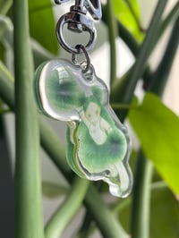 Image 2 of Moss Cheerleader Acrylic Keychain 