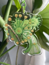Image 1 of Bacteria Dandelion Girl Acrylic keychain 