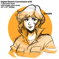 Image 1 of DIGITAL Sketch Commission