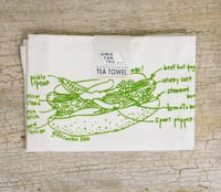 Image 3 of Chicago Hot Dog Tea Towel 