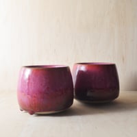 Image 1 of variegated fushia tumblers