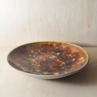 Image 2 of mottled amber shallow bowl