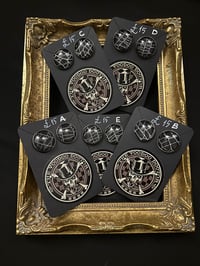 Image 1 of Preserved Web earrings - Stainless Steel Studs - 5 Pairs available