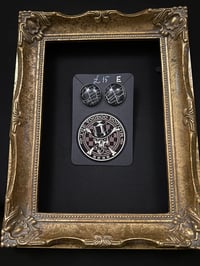 Image 7 of Preserved Web earrings - Stainless Steel Studs - 5 Pairs available