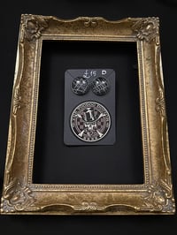 Image 6 of Preserved Web earrings - Stainless Steel Studs - 5 Pairs available