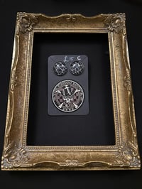 Image 5 of Preserved Web earrings - Stainless Steel Studs - 5 Pairs available