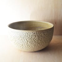 Image 1 of textured serving bowl