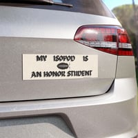 Image 3 of Isopod Honor Student Bumper Magnet