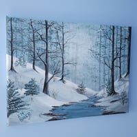 Image 3 of Winter Brook - 16" x 12"