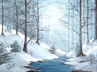 Image 5 of Winter Brook - 16" x 12"