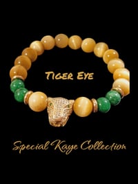 Image 1 of Tiger Eye Men Bracelet #456