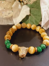 Image 2 of Tiger Eye Men Bracelet #456