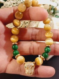 Image 3 of Tiger Eye Men Bracelet #456
