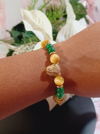 Image 4 of Tiger Eye Men Bracelet #456