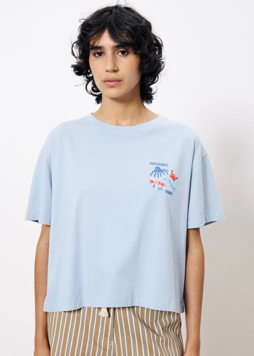 Image of 1-Camiseta azul 